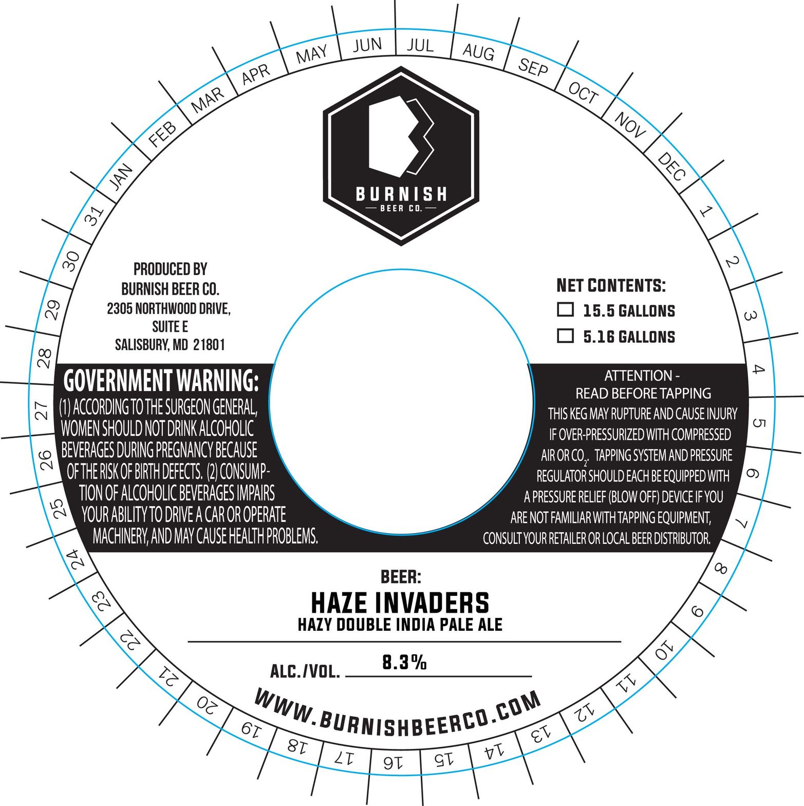 Haze Invaders label