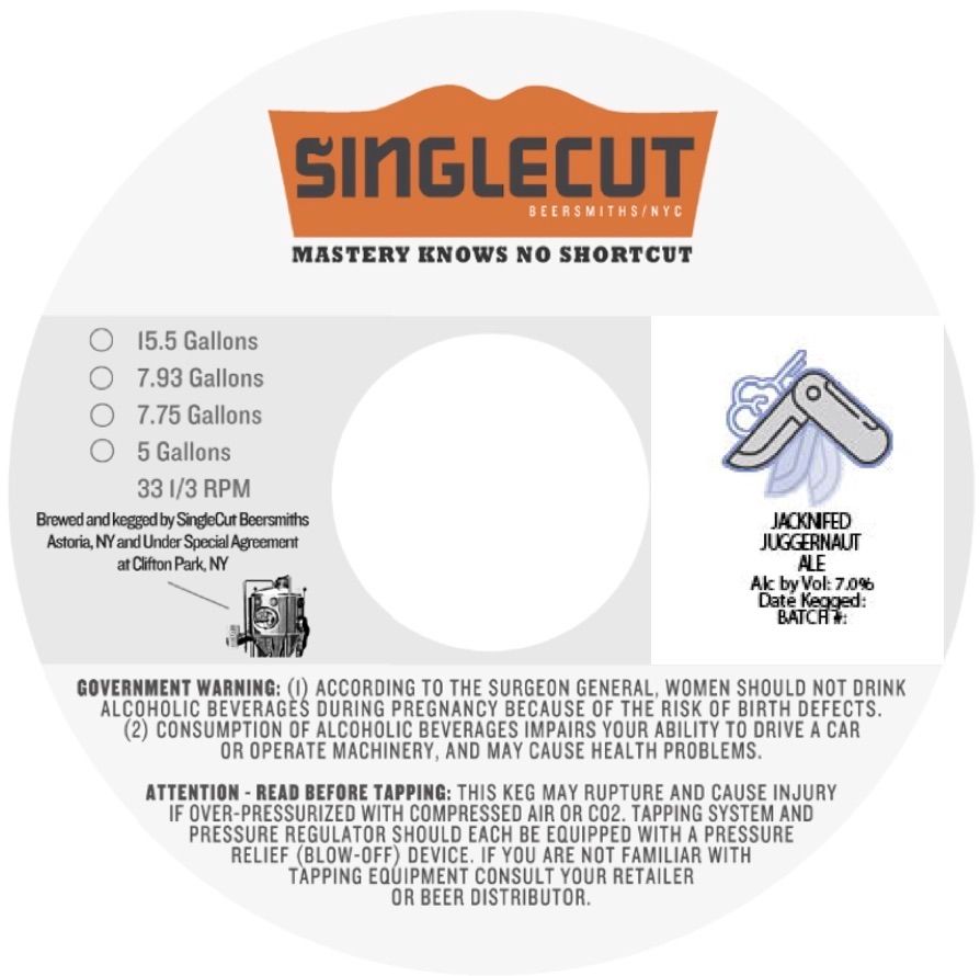 Jacknifed Juggernaut label