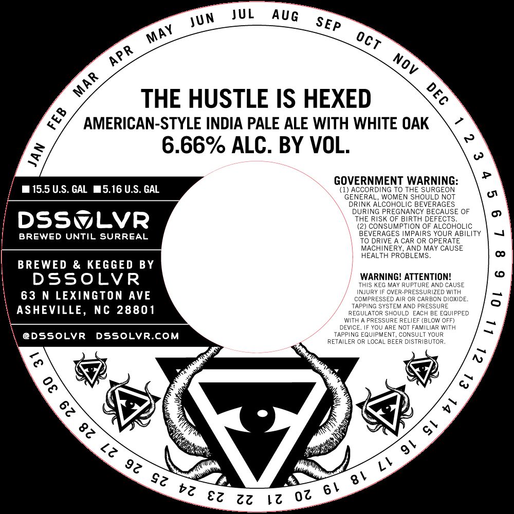 The Hustle Is Hexed label