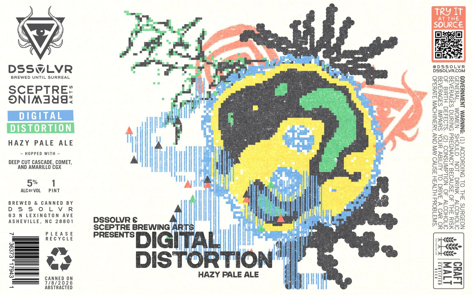 Digital Distortion label