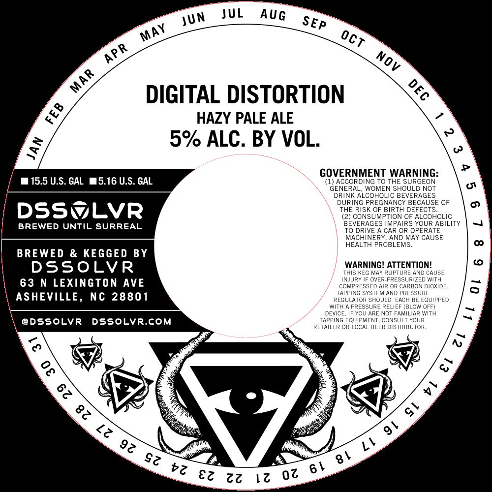 Digital Distortion label