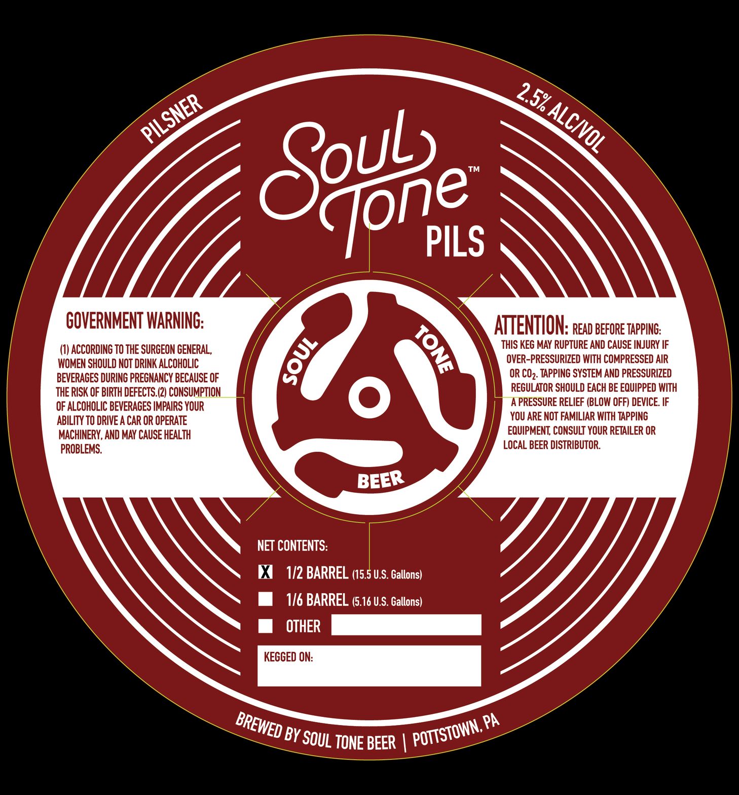 Soul Tone Pils label