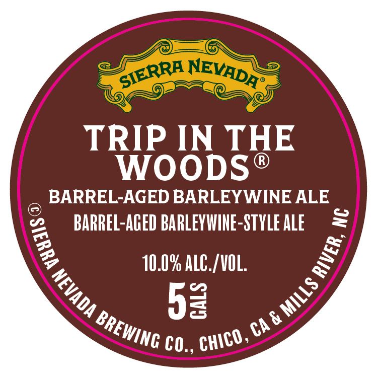 Trip In The Woods label
