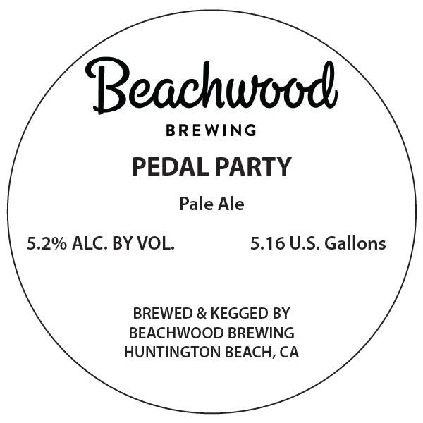 Pedal Party label