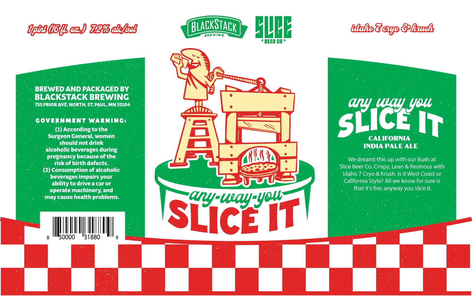 Any Way You Slice It label