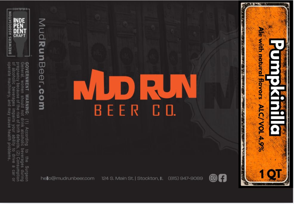 Pumpkinilla label