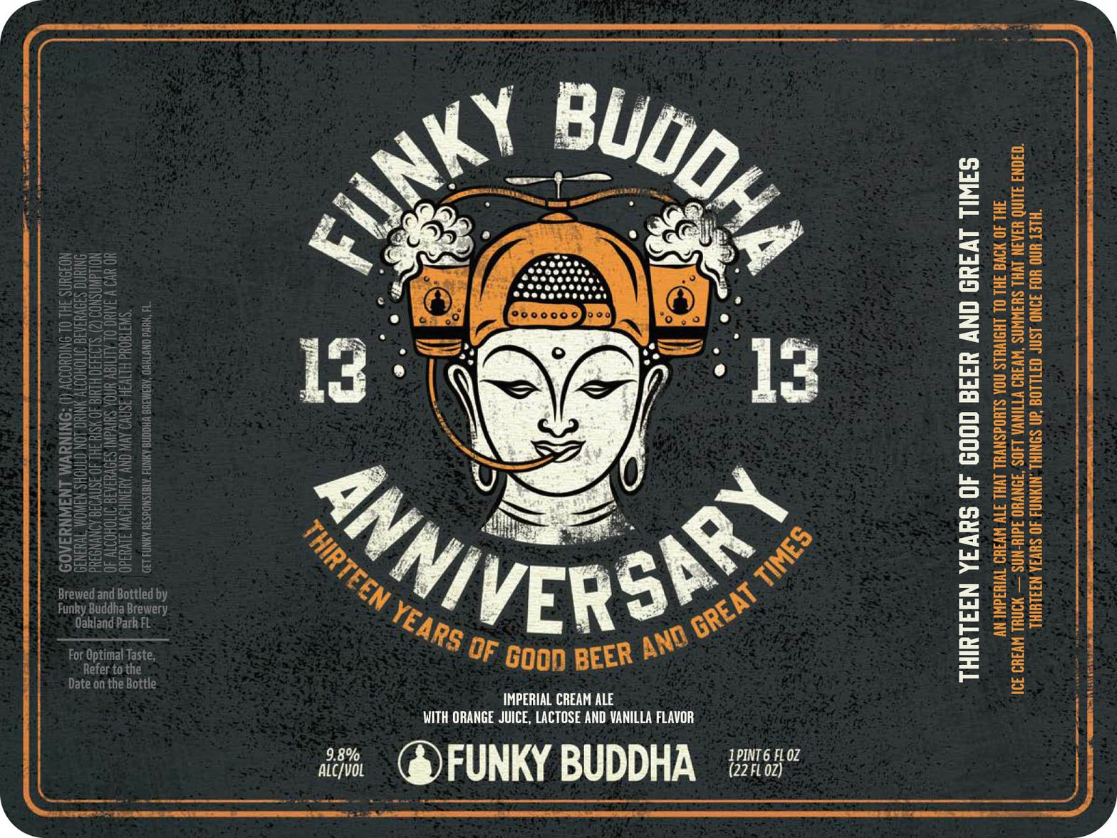 Anniversary Thirteen label