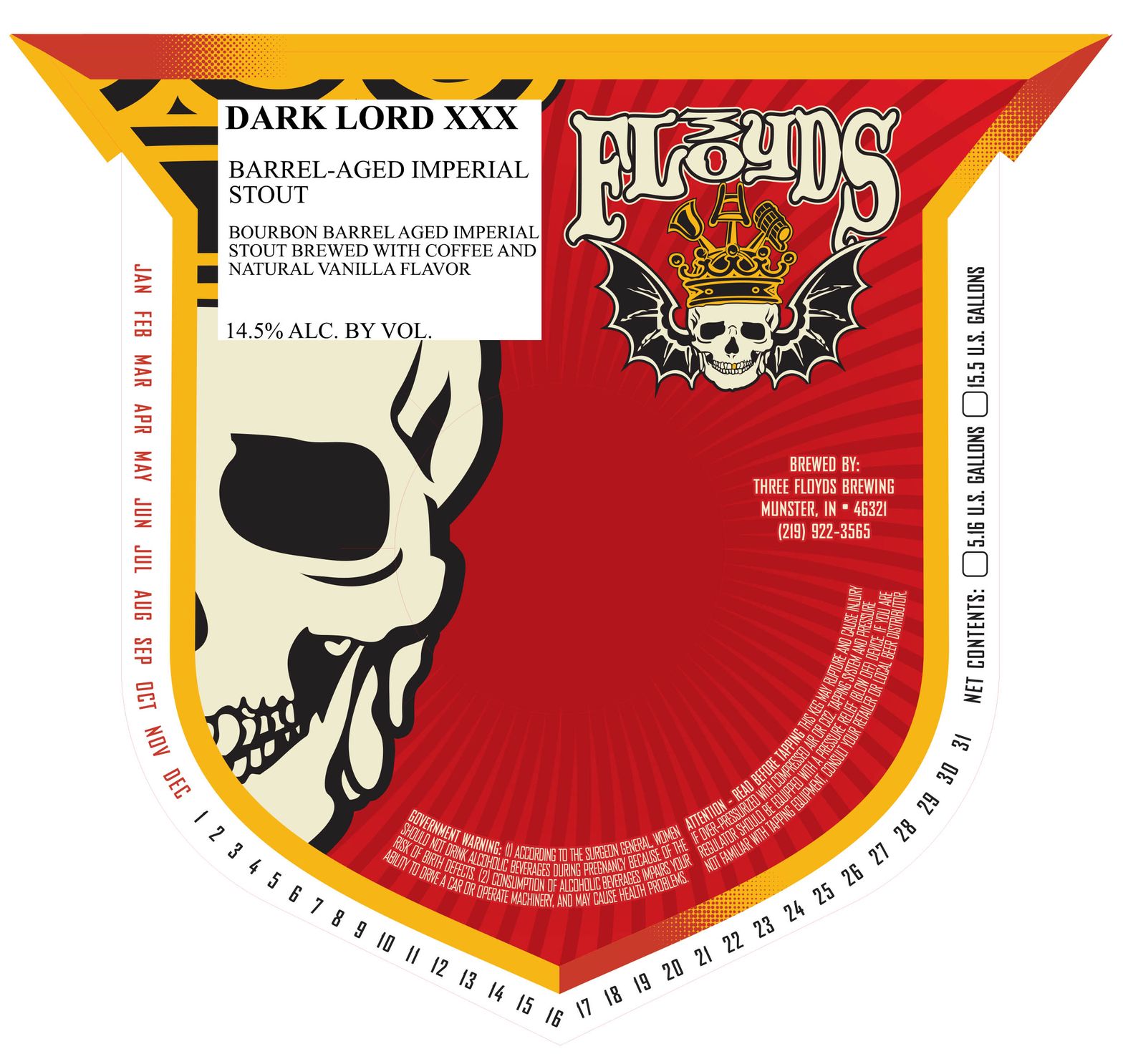 Dark Lord XXX label