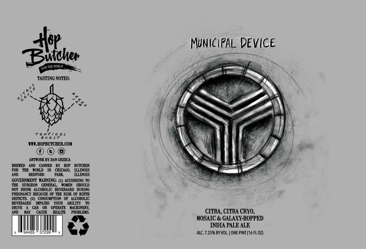 Municipal Device label