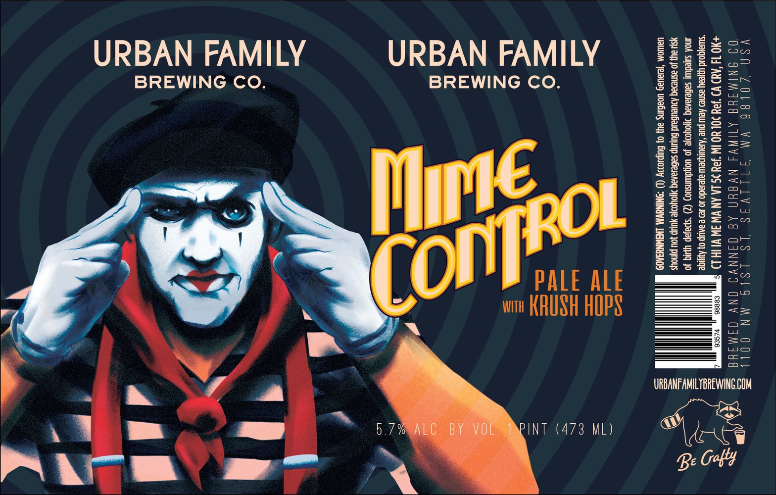 Mime Control label