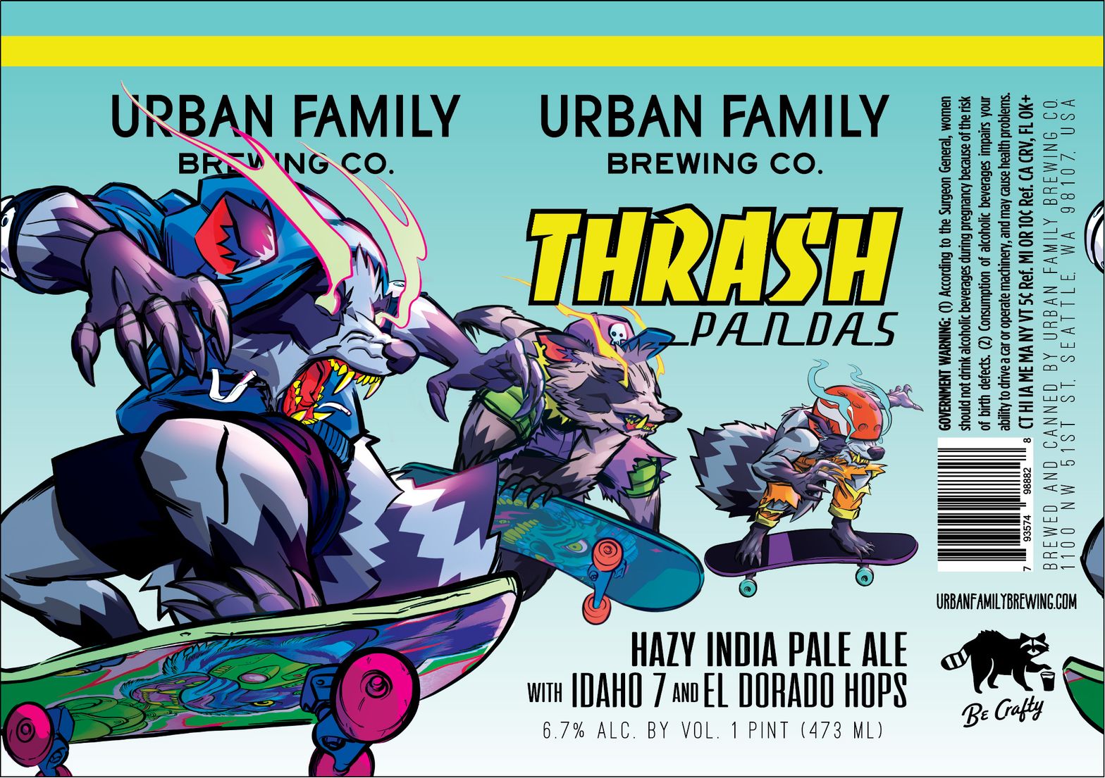Thrash Pandas label