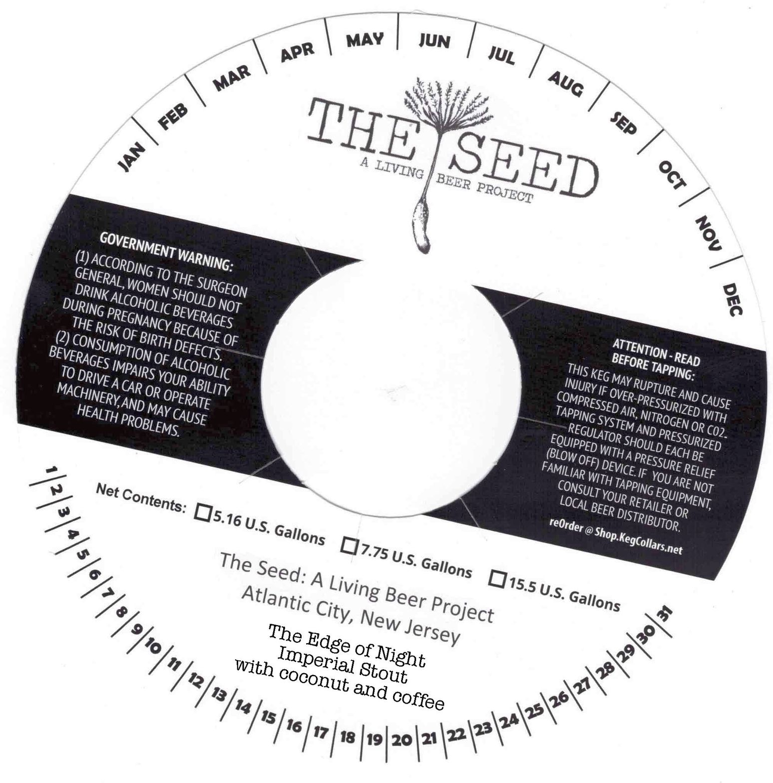 The Edge of Night label