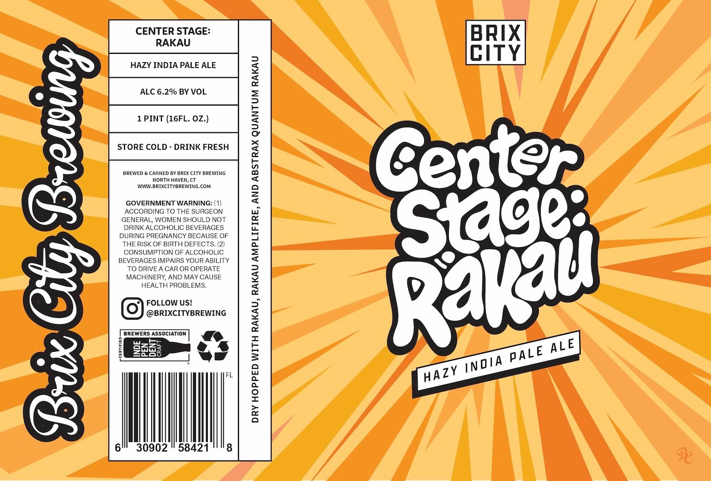 Center Stage: Rakau label