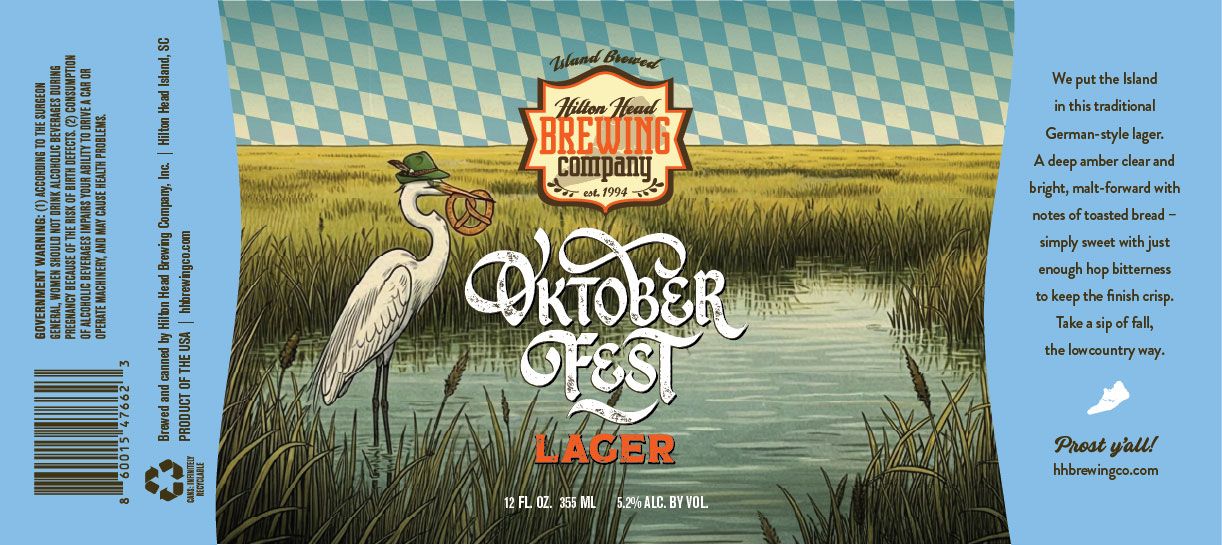 Oktoberfest Lager label