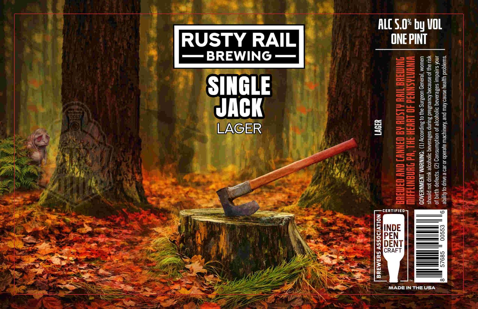 Single Jack label