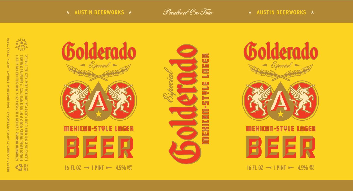 Golderado Especial label