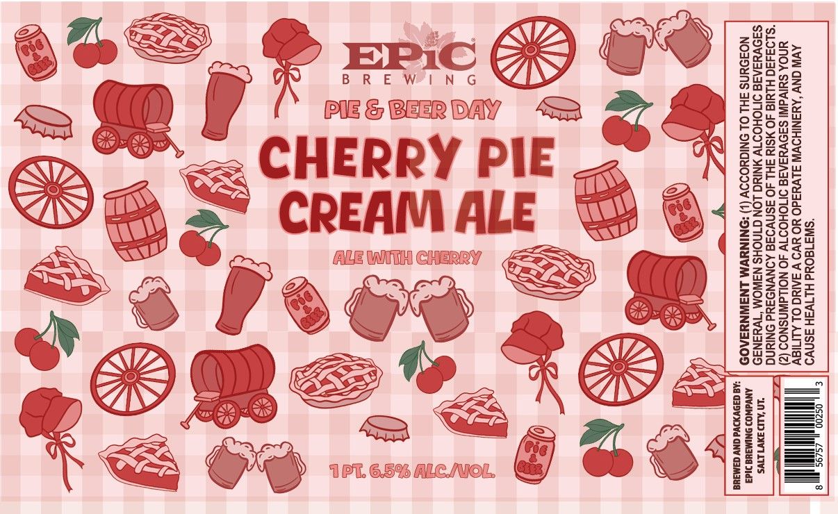 Cherry Pie Cream Ale label