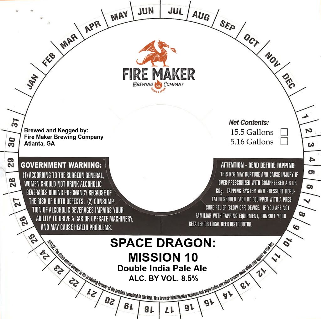 Space Dragon: Mission 10 label