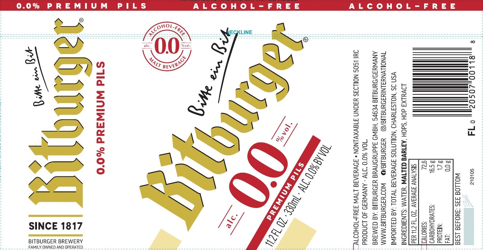 0.0% Premium Pils label