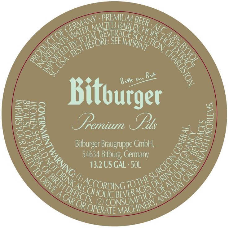 Premium Pils label