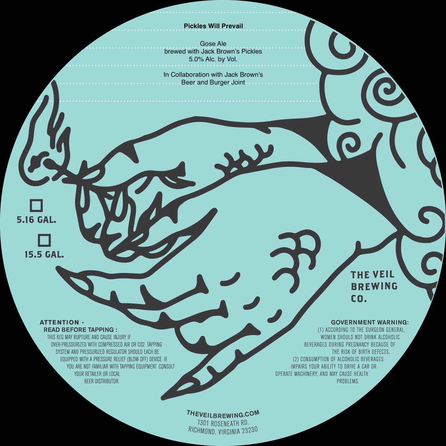 Pickles Will Prevail label