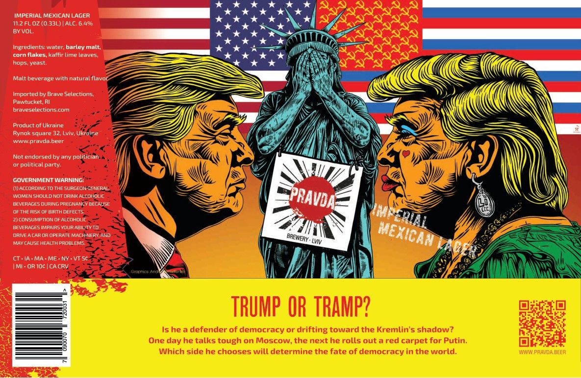 Trump Or Tramp label