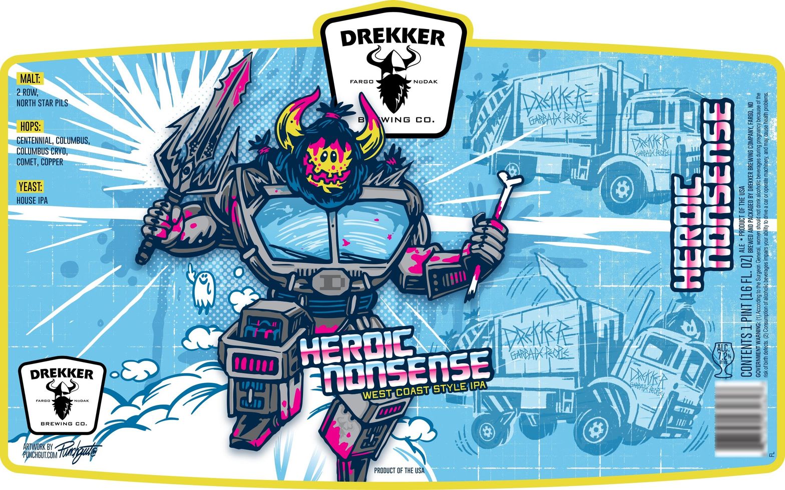 Heroic Nonsense label
