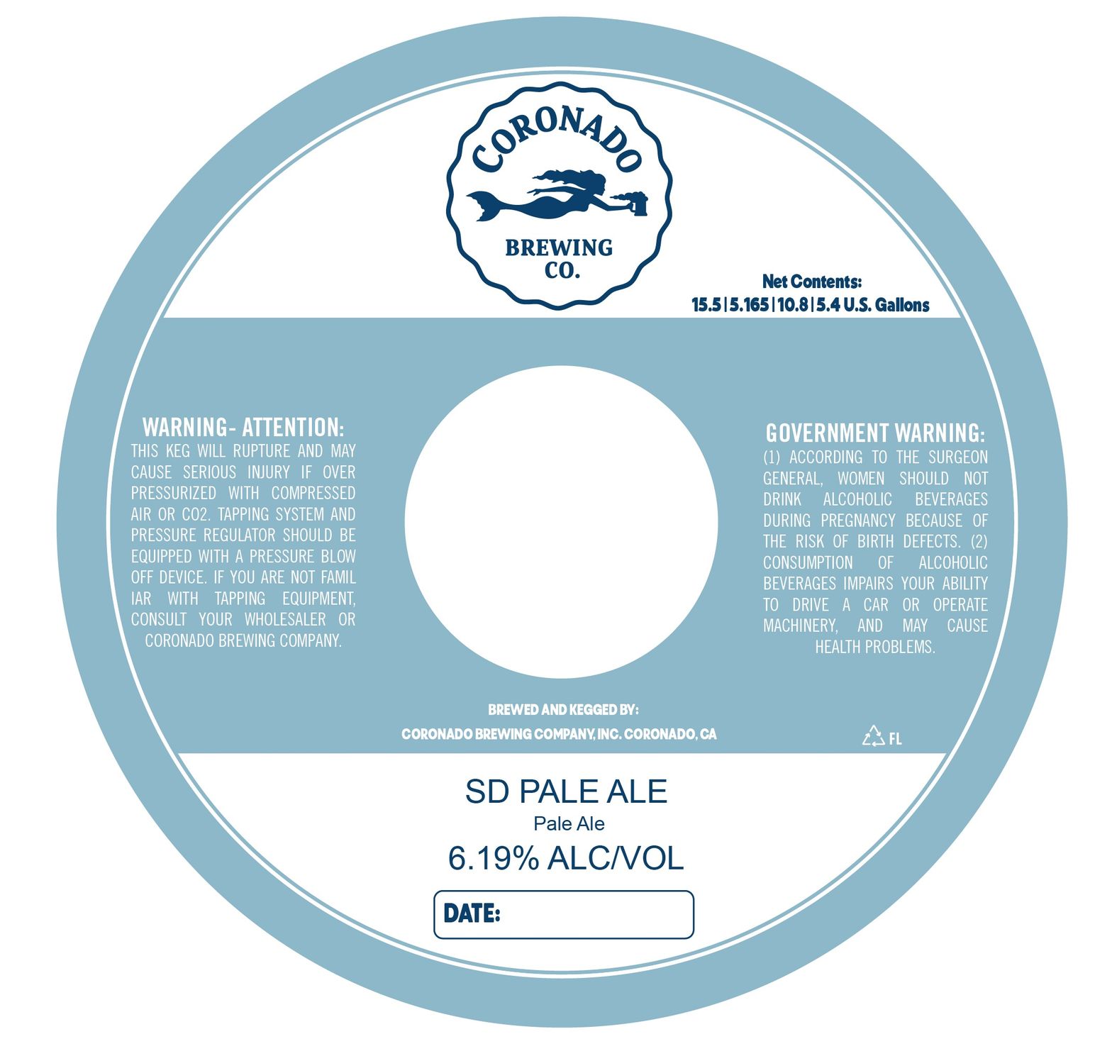 SD Pale Ale label