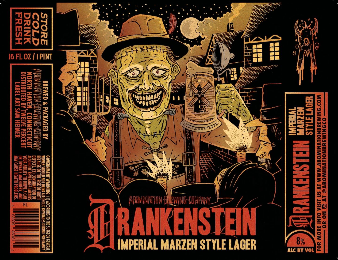 Drankenstein label