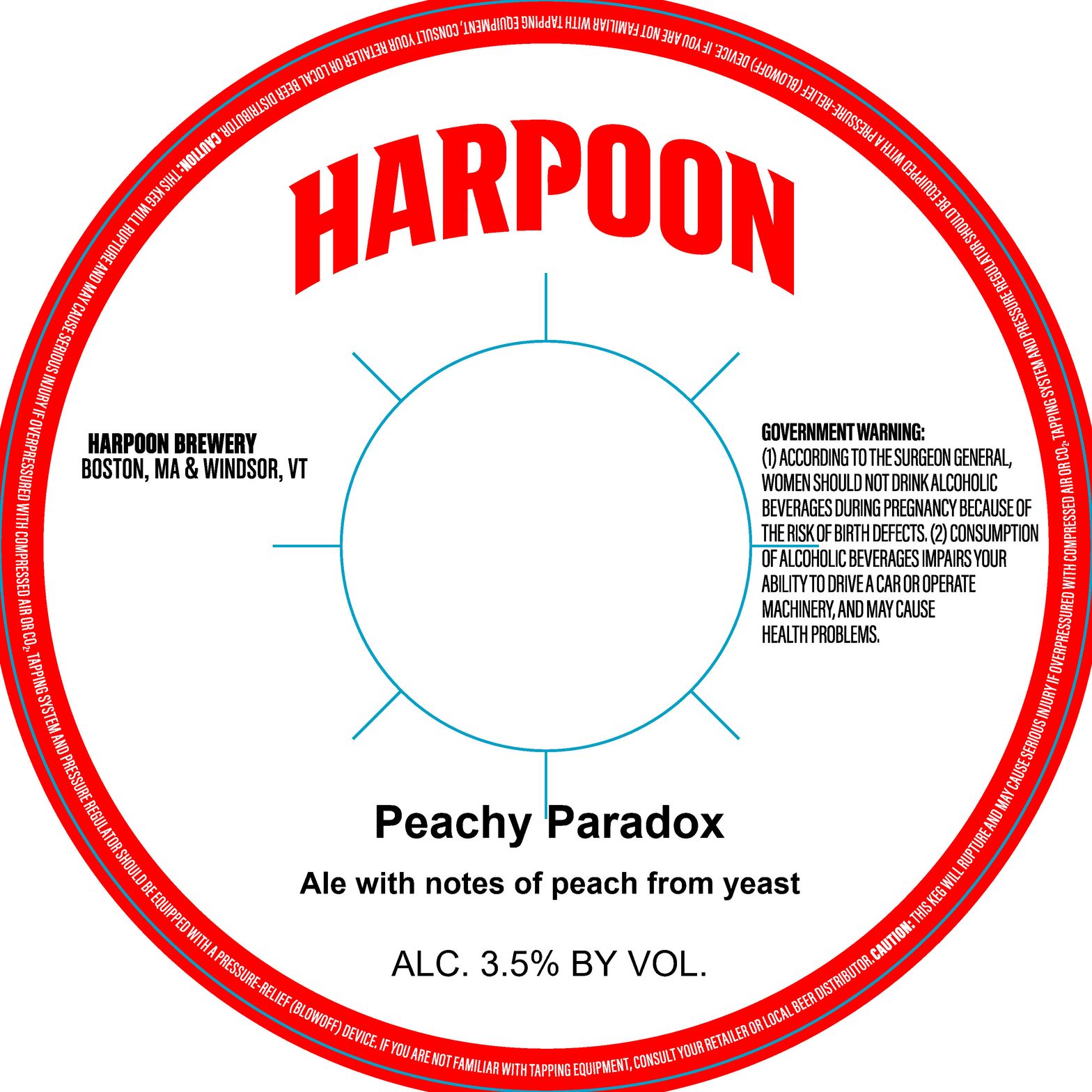 Peachy Paradox label
