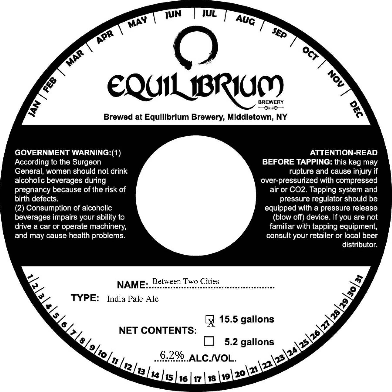 Between Two Cities label