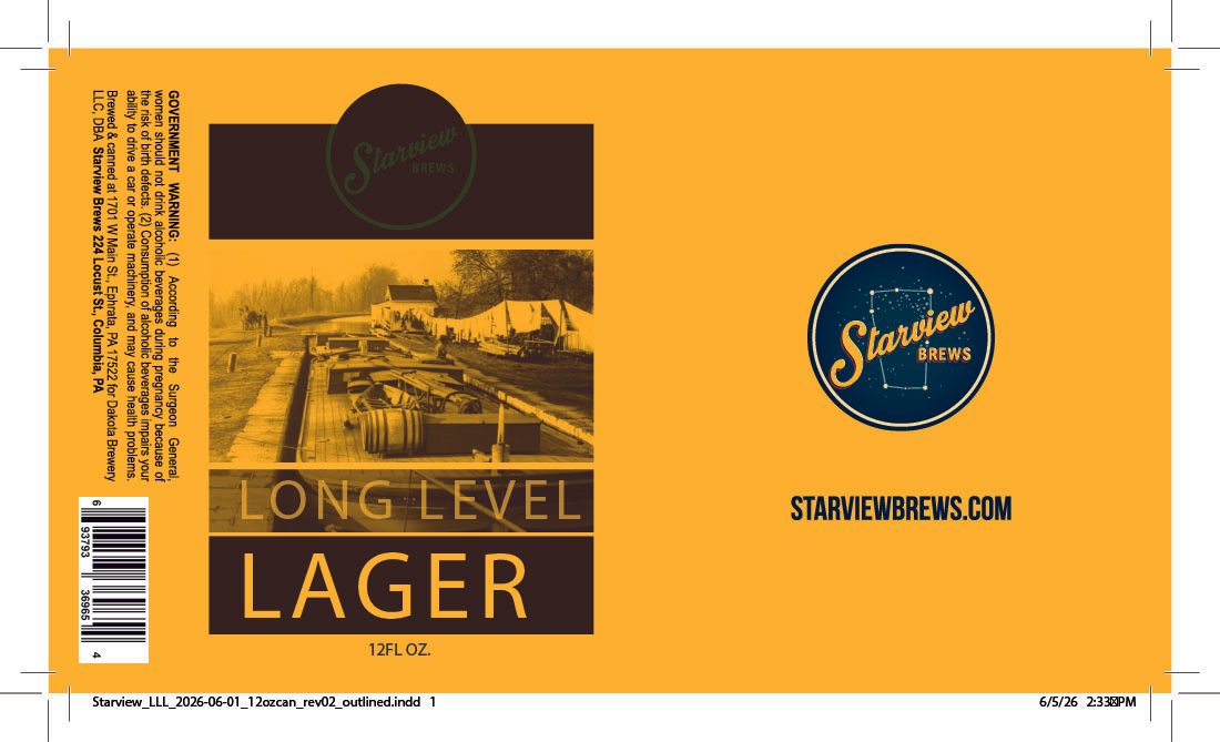 Long Level Lager label