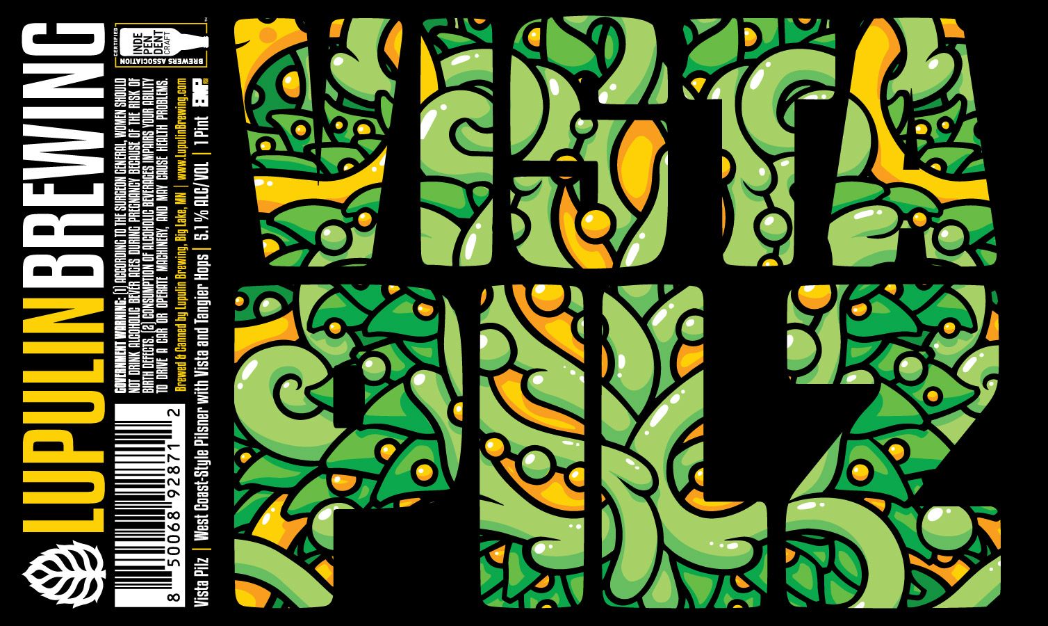 Vista Pilz label