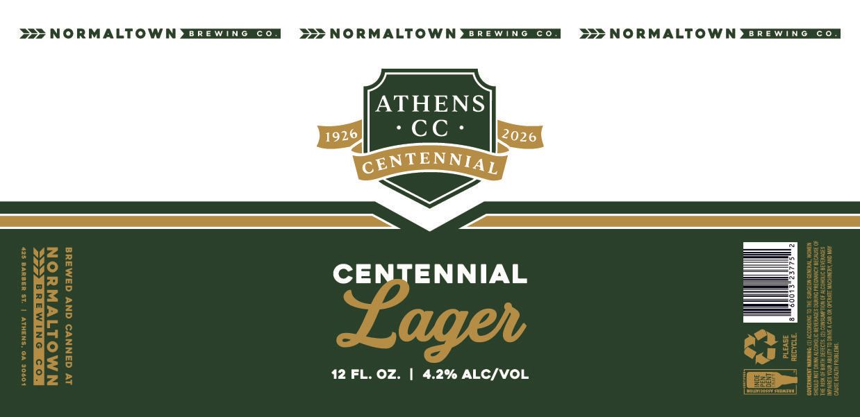 Centennial Lager label