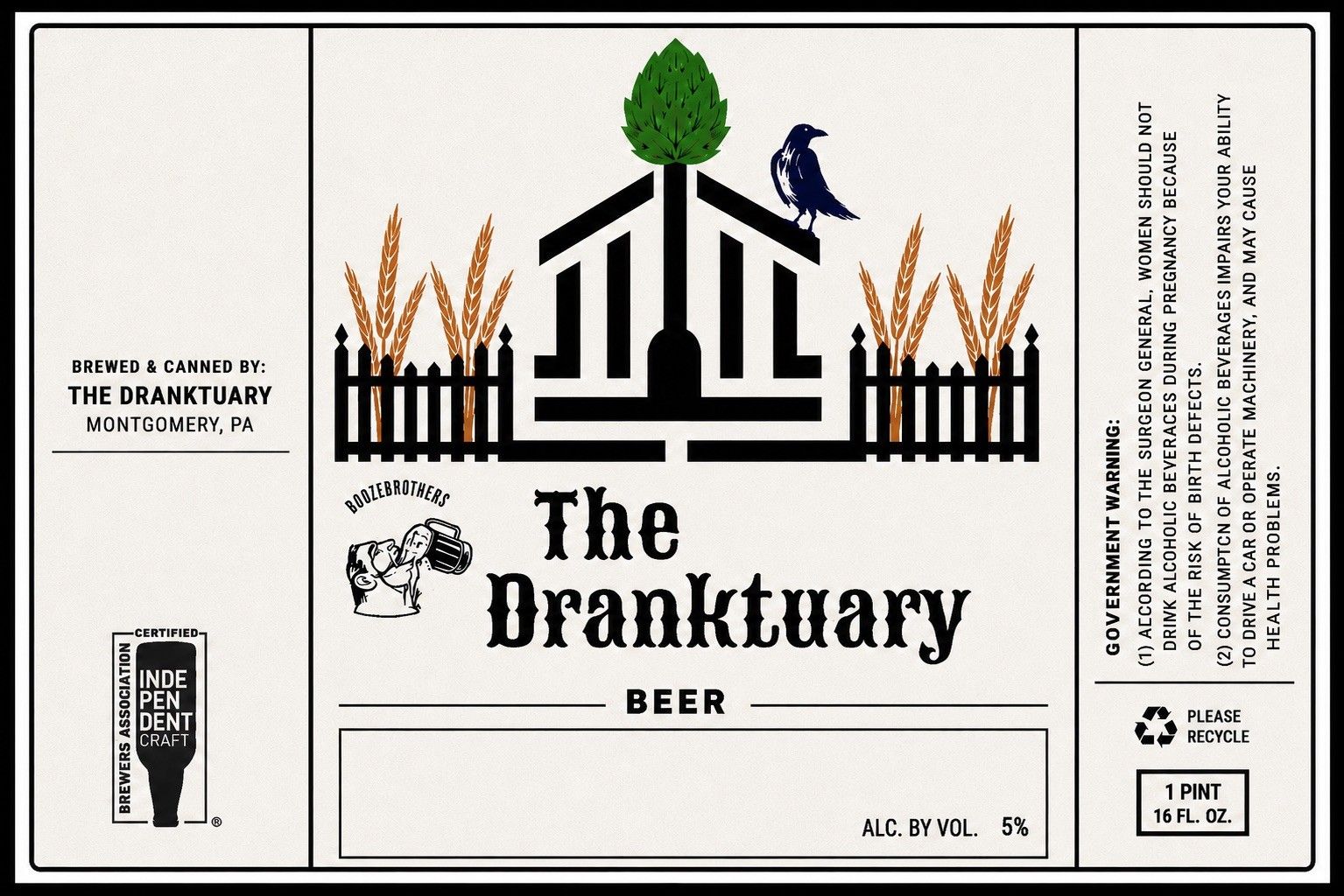 The Dranktuary label