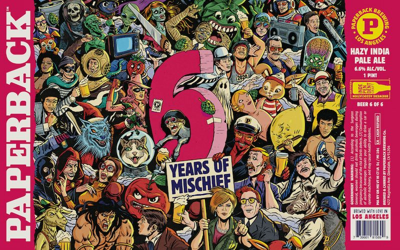 6 Years of Mischief label