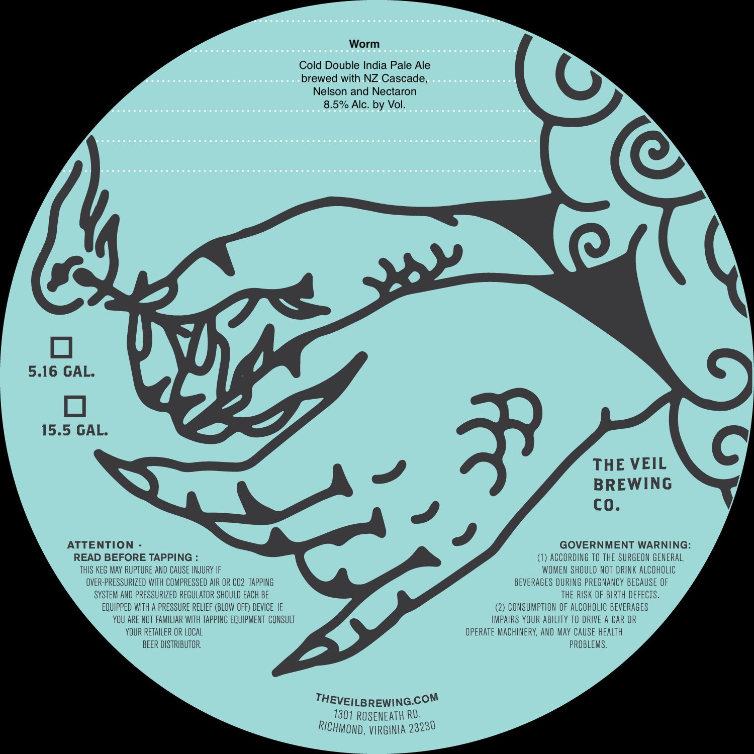 Worm label