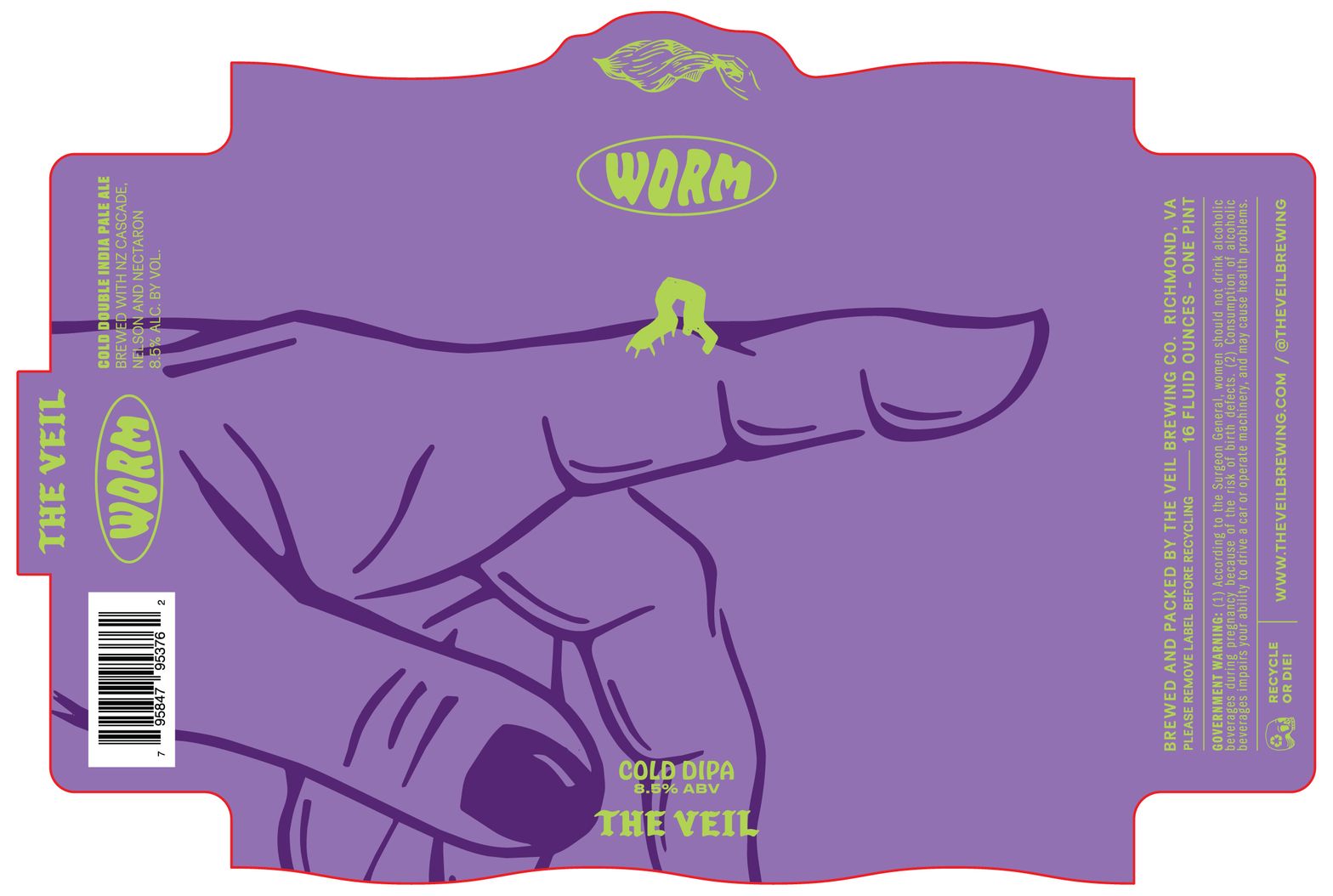 Worm label
