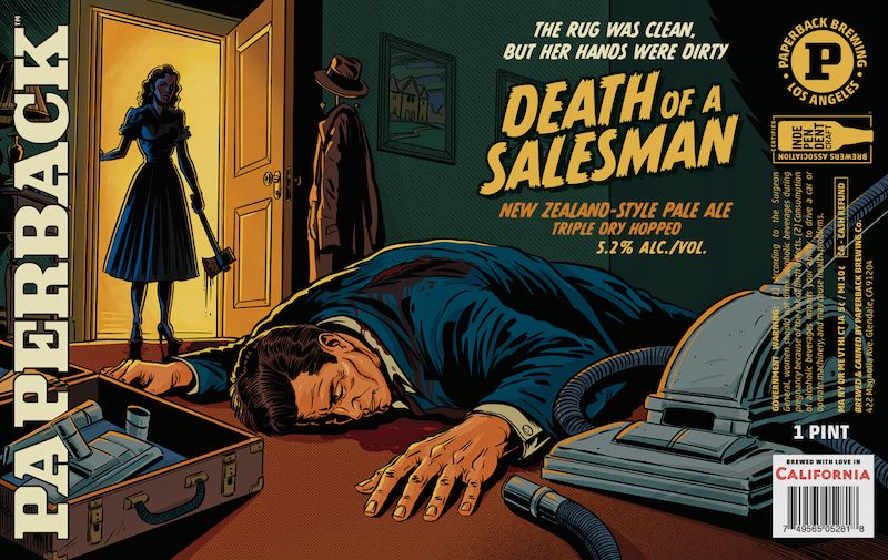 Death of a Salesman label