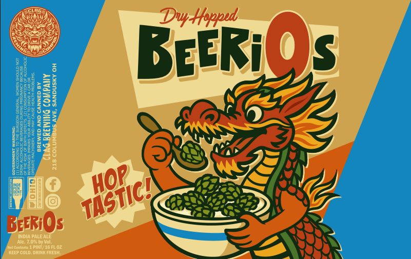 Beerios label