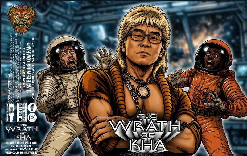 The Wrath of Kha label