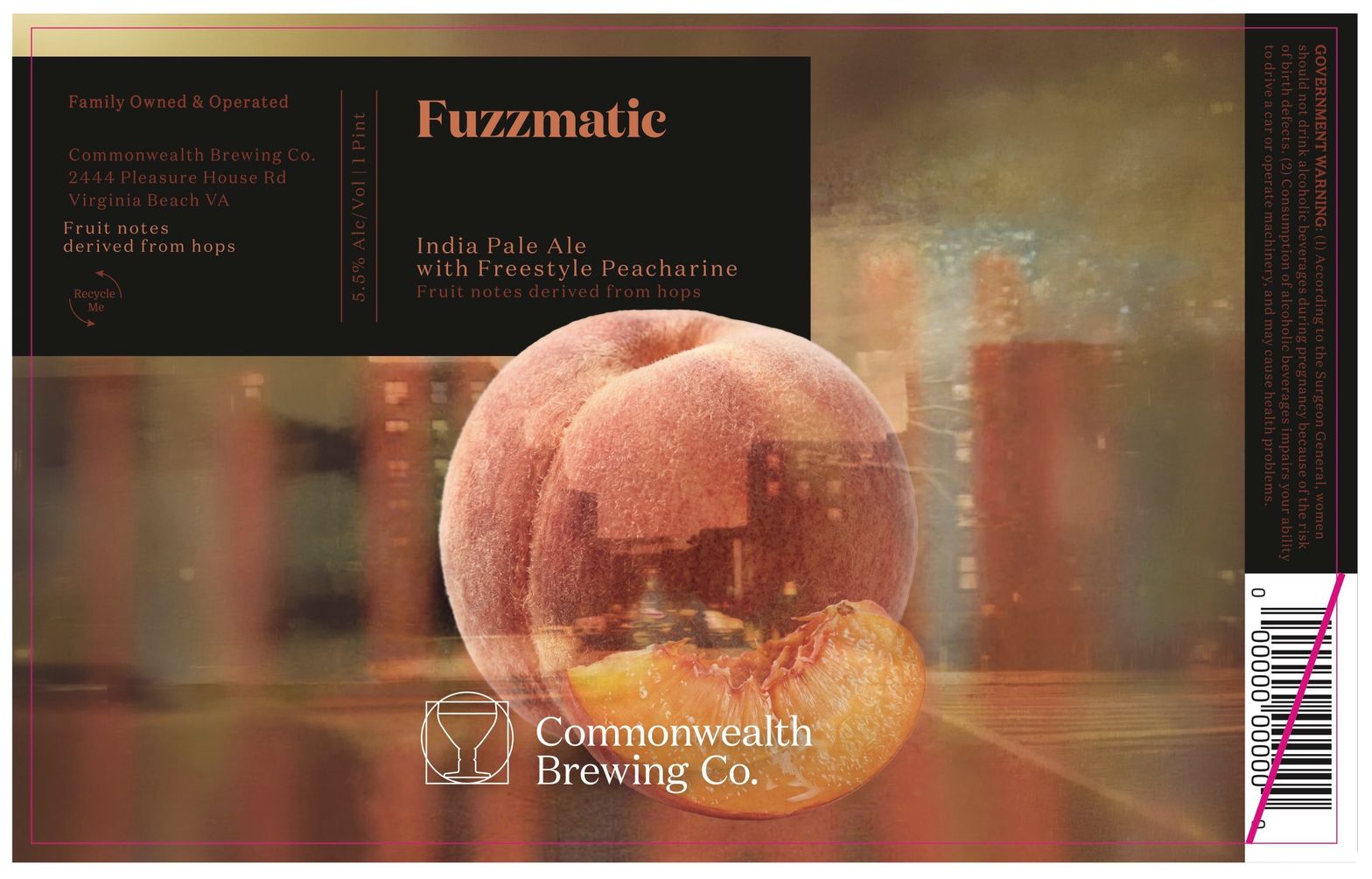 Fuzzmatic label