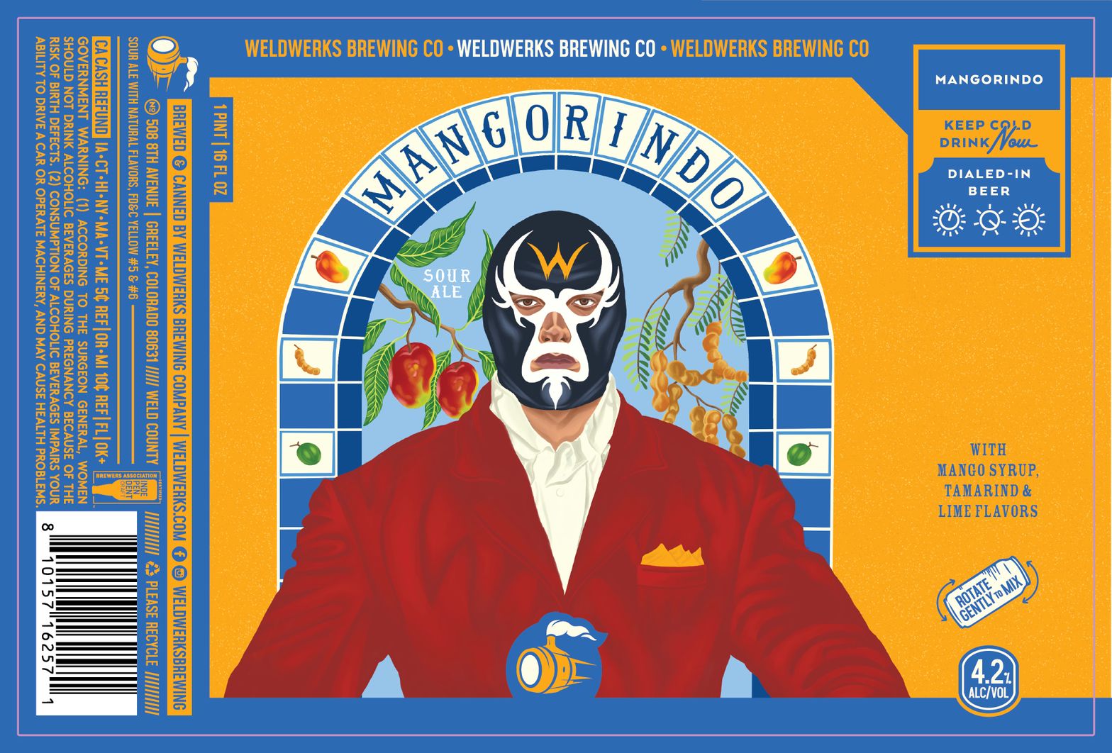 Mangorindo label