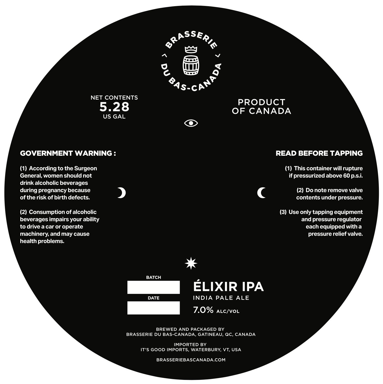 Élixir IPA label