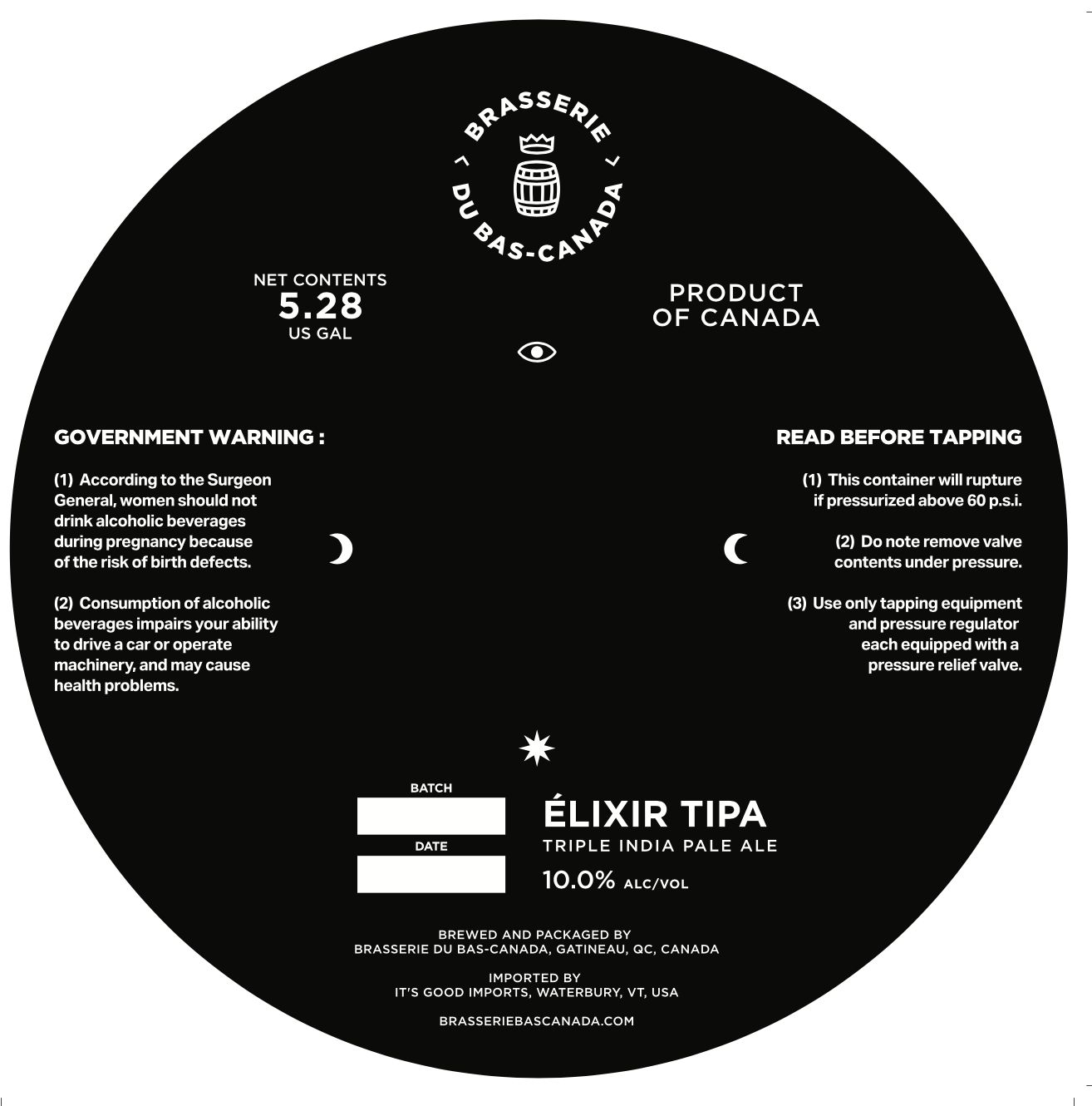 Élixir Tipa label