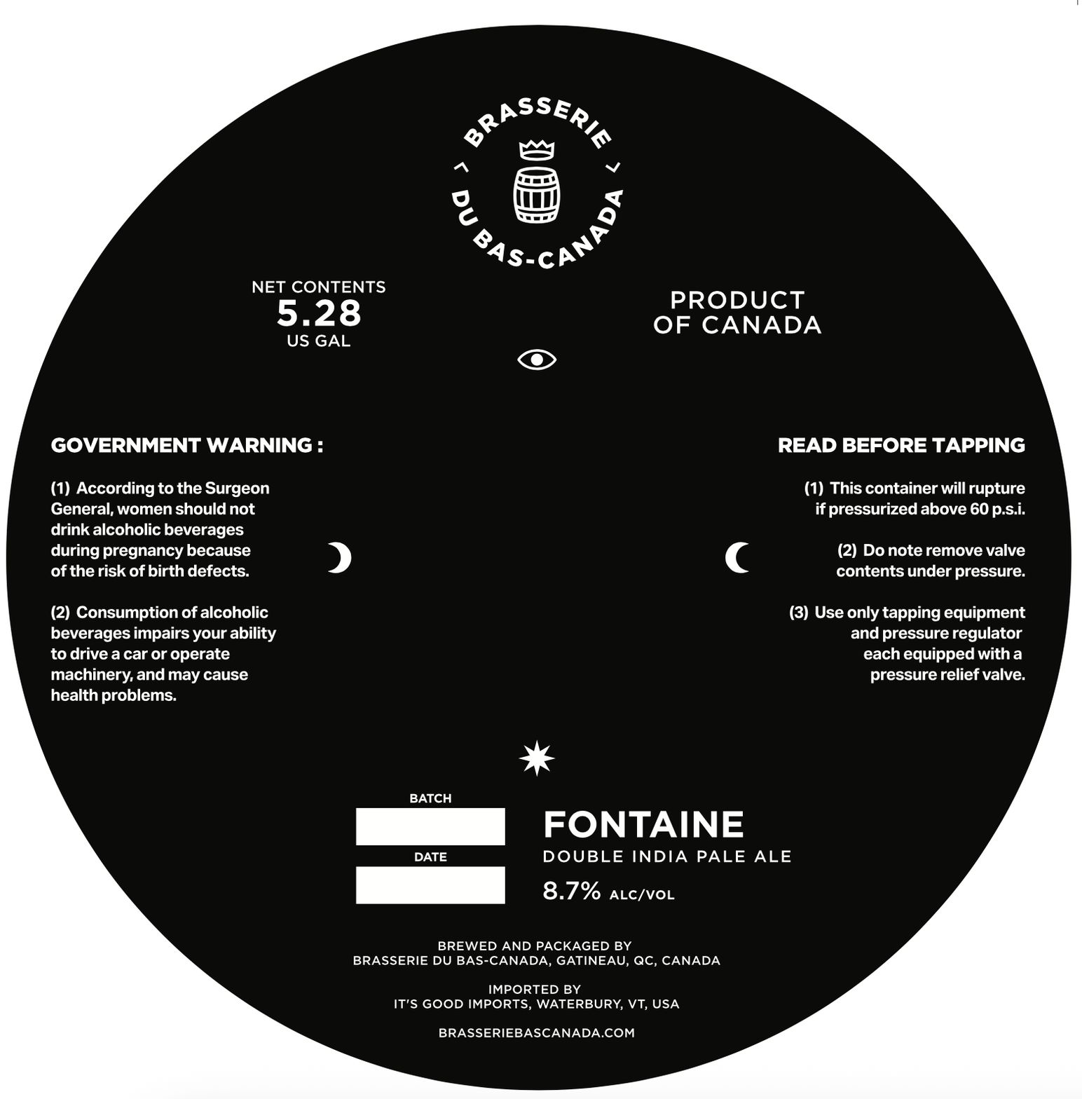 Fontaine label