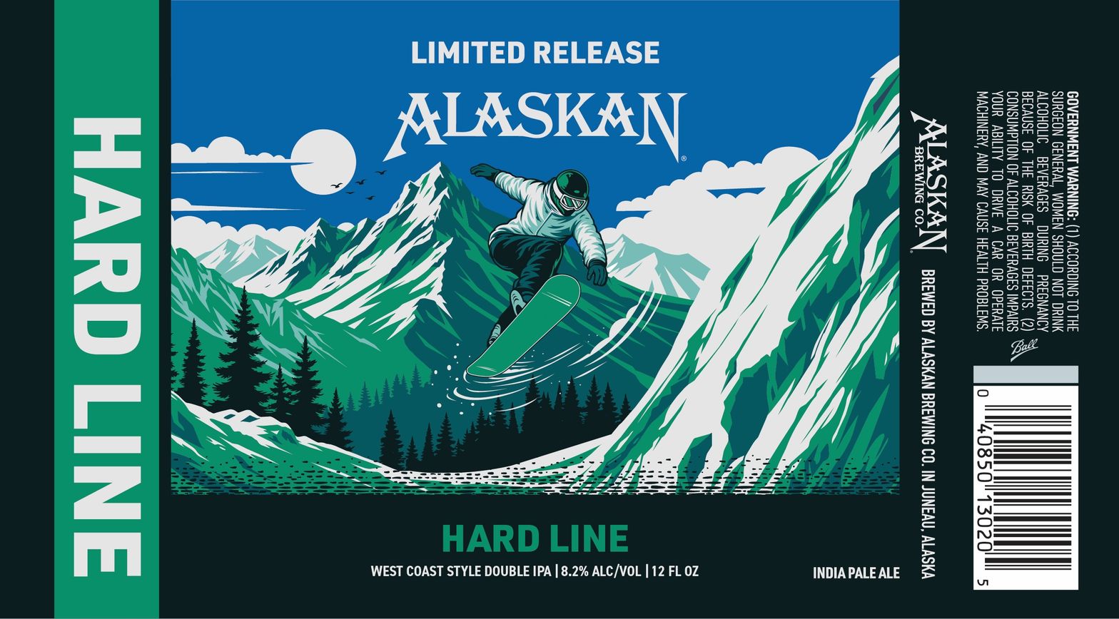 Hard Line label