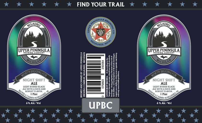 Night Shift Ale label