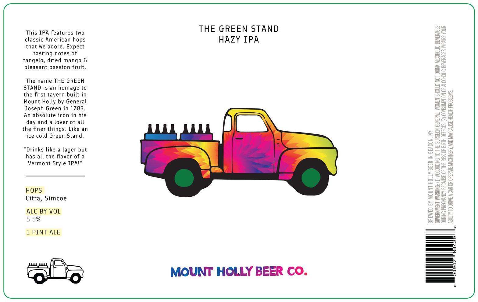 The Green Stand label
