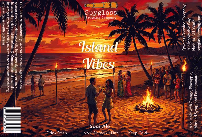 Island Vibes label